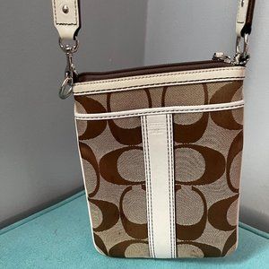 Brown Coach Crossbody